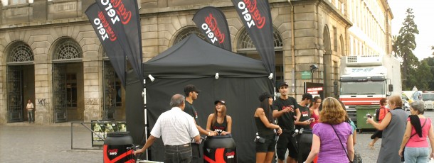 Ativação de Marca – Coca-Cola 0 – Implementação dos equipamentos pelos principais pontos das cidades Lisboa e Porto.