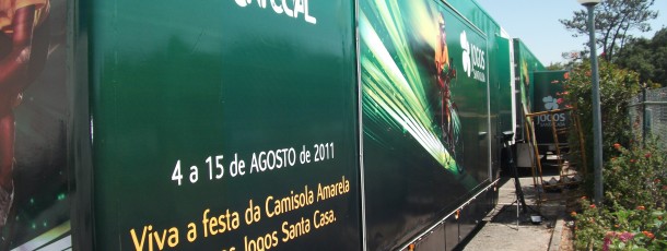 Decoração integral de viatura  JSC para a Volta a Portugal em bicicleta