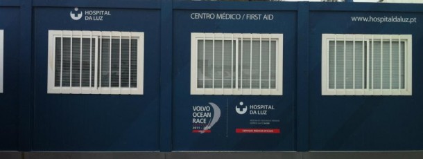 Decoração Hospital da Luz no Volvo Ocean Race