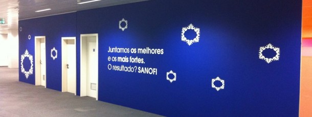 Decoração Natal SANOFI